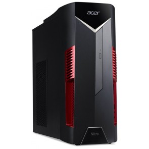 Acer Nitro N50-600/ i7-8700/ 16GB DDR4/ 256GB SSD + 1TB (7200)/ GTX1660Ti 6GB/ DVD-RW/ W10H/ černý DG.E0MEC.055